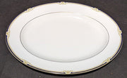WEDGWOOD Bone China Platter - Cavendish - Cobalt & Gold - 15 1/4"